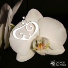 Pendentif coeur boheme